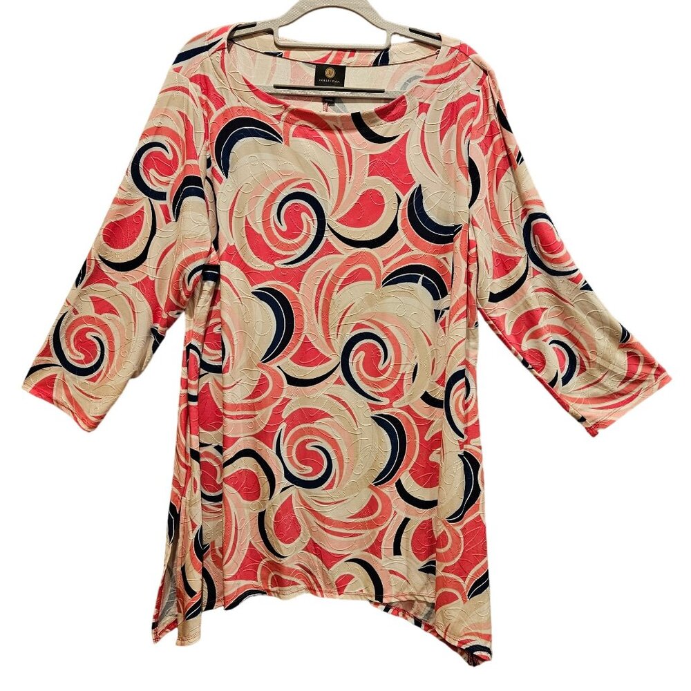 Abstract Swirl Women's Tunic Top